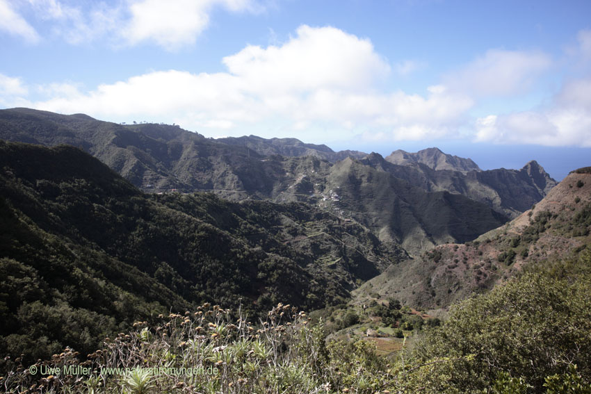 Las Carboneras auf Teneriffa (Kanaren, Spanien)